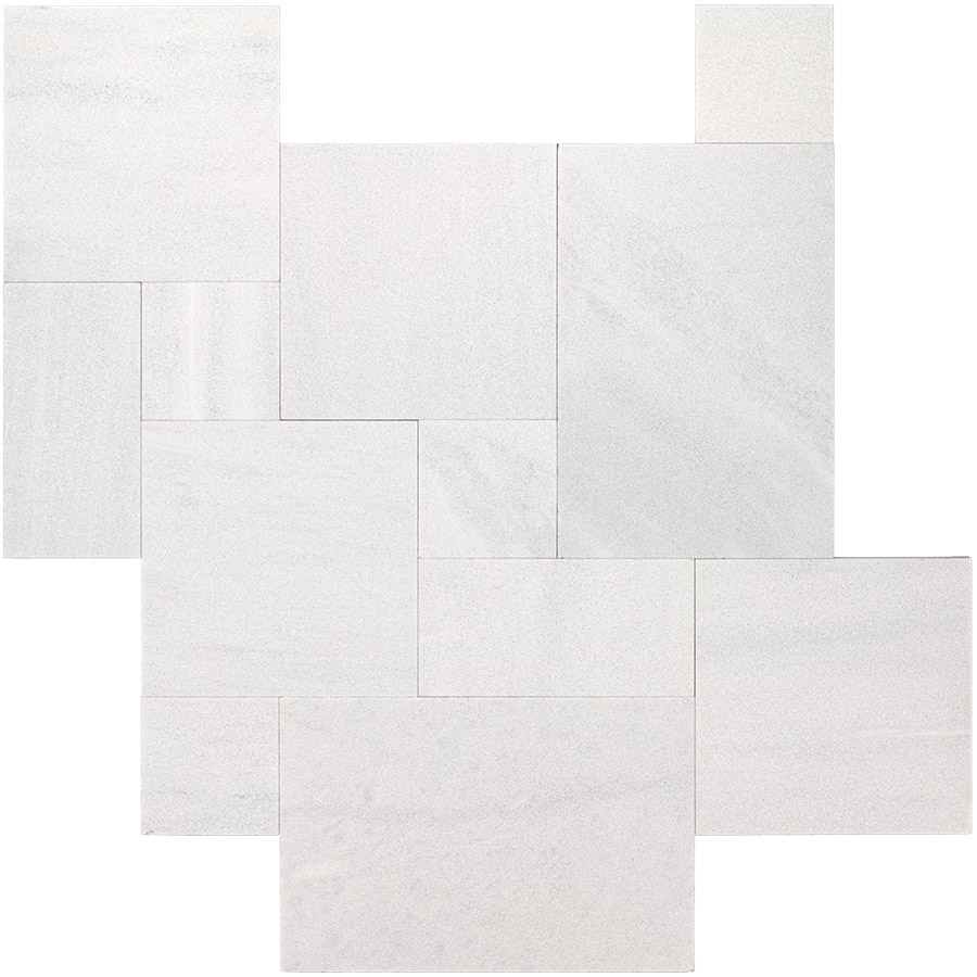 Ice White Sandblasted