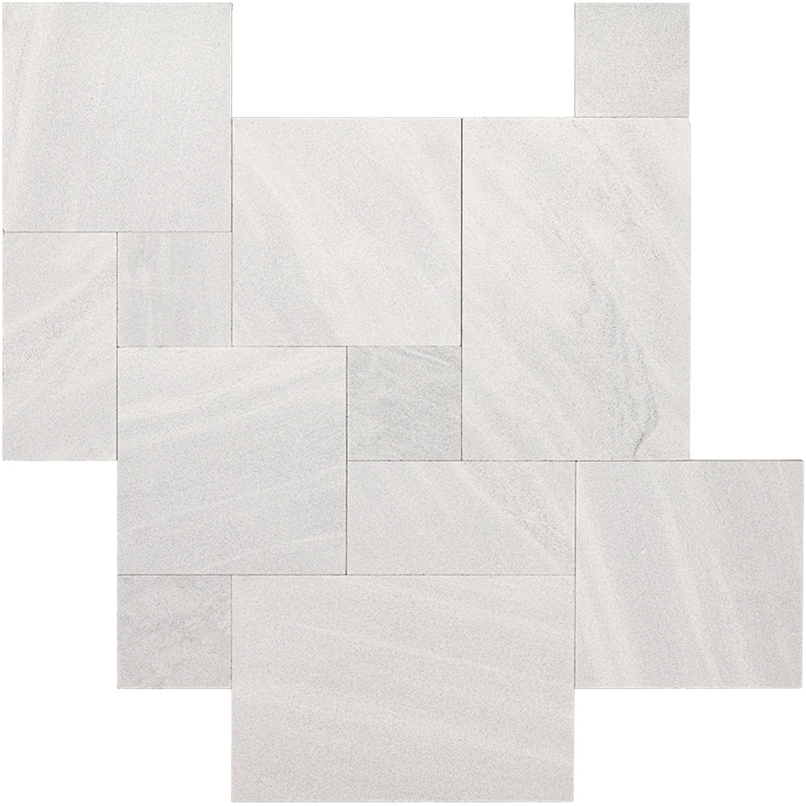 Sky White Sandblasted
