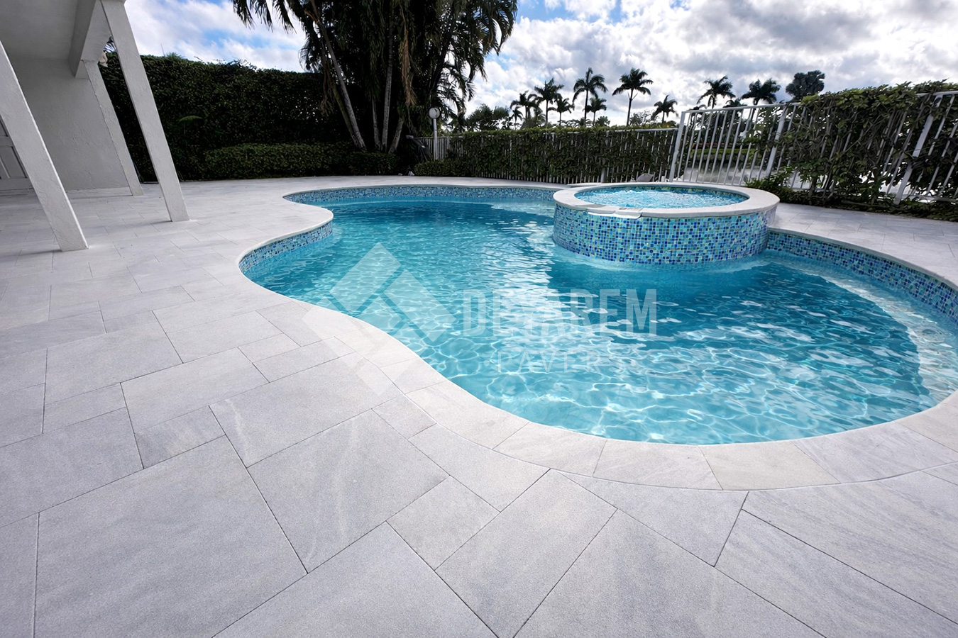 Ice White Leather