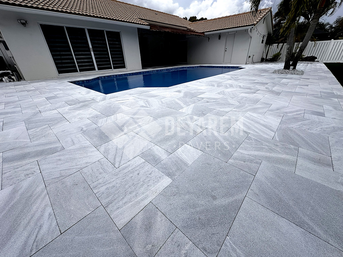 Sky White Leather