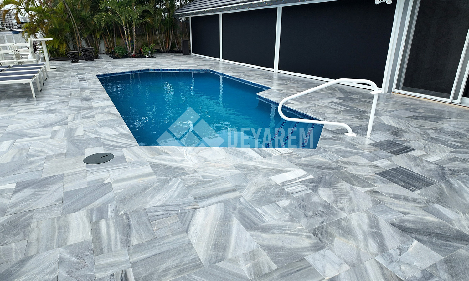 Sky White Sandblasted